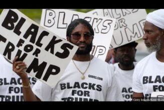 Breaking! Black Men support for Trump doubles in swing States! WHAT!