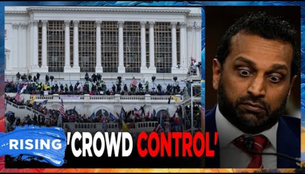 Kash Patel REVEALS 274 FBI Agents Were At J6 RIOT For ‘CROWD CONTROL MISSION’ | RISING