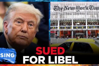 Trump SUES NYT For $15B Over DEFAMATION Allegations: ‘MOUTHPIECE For RADICAL LEFT’ | RISING