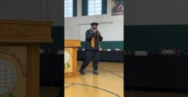 Chairman Fred Hampton Jr. at the Global Leadership Academy