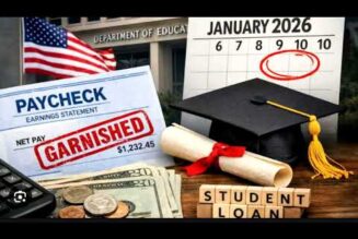 Student Loan DEFAULTERS Face Wage Garnishment in January 2026